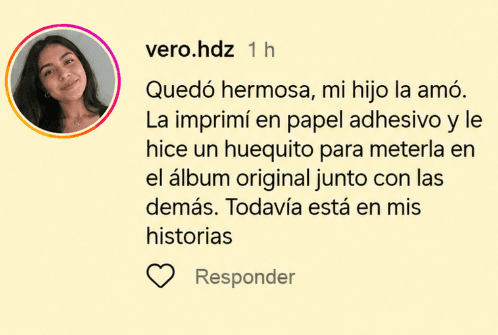 Testimonio de WhatsApp 1