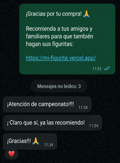 Testimonio de WhatsApp 2